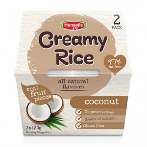 Hansells Creamy Rice Coconut