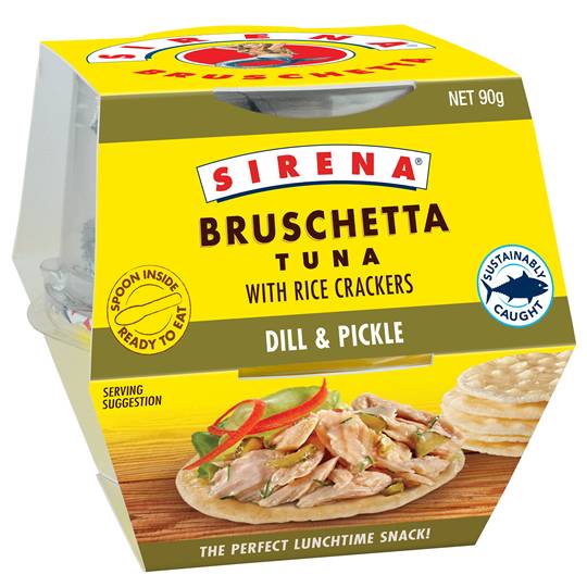 Sirena Bruschetta & Crackers Dill Pickle