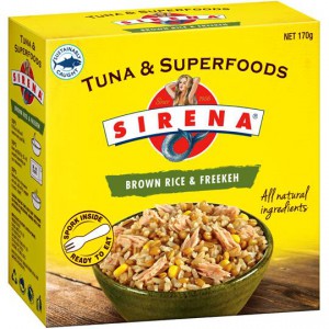 Sirena Brown Rice & Tuna Superfood Freekeh