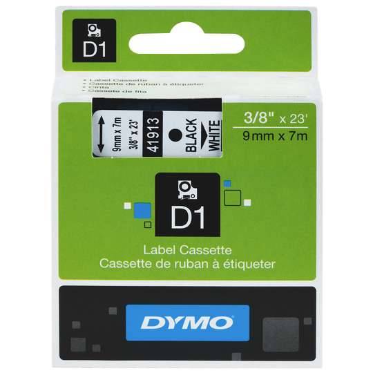 Dymo Label Tape Black On White