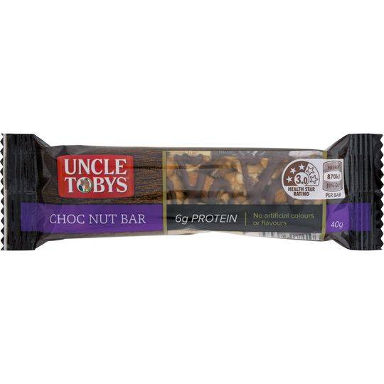 Uncle Tobys Nut Bar Chocolate