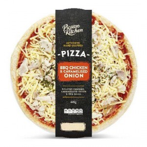 Picasso Bbq Chicken & Caramelised Onion Pizza
