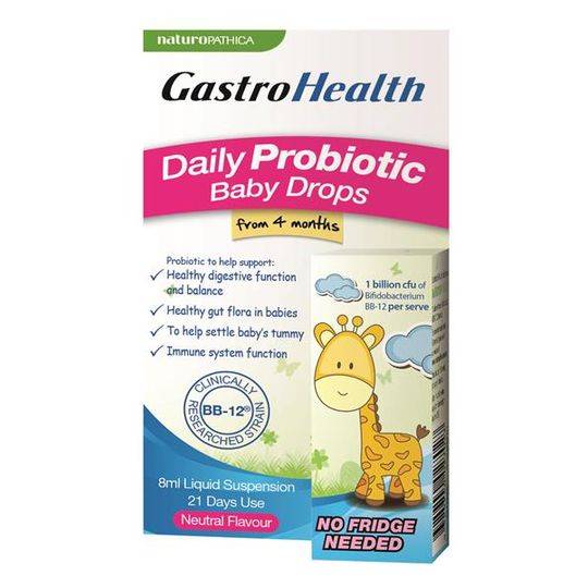 Naturopathica Gastrohealth Daily Probiotic Baby Drops