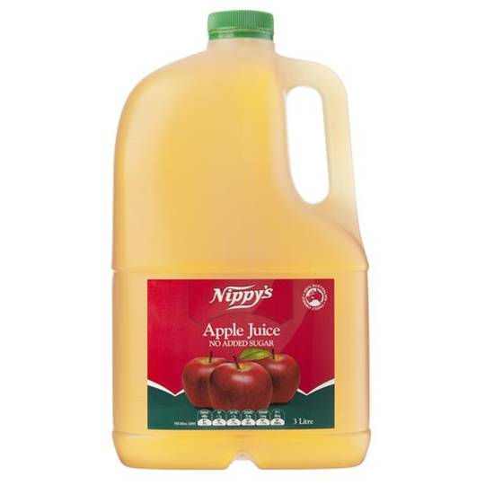 Nippys Drink Apple Juice Clear