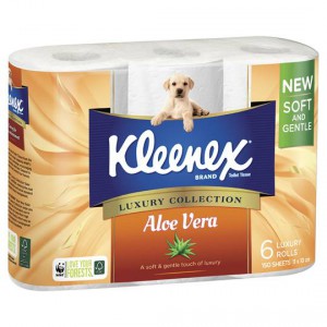 Kleenex Aloe Vera Toilet Tissue