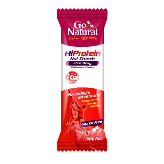 Go Natural High Protein Bar Choc Berry