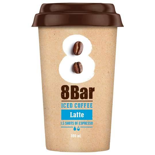 8 Bar Iced Coffee Latte