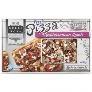 Della Rosa Lamb Mediterranean Pizza