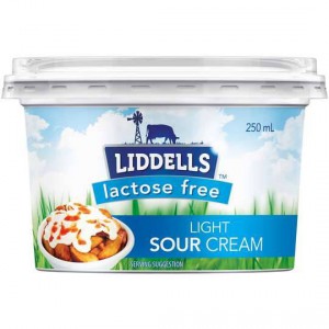 Liddells Low Fat Sour Cream