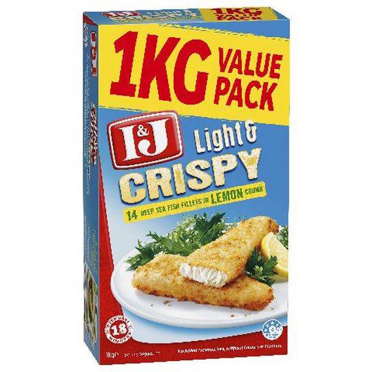 I&j Light & Crispy Lemon Fish Fillets