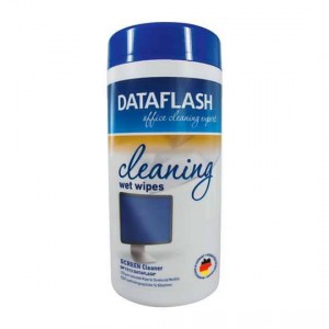 Dataflash Cleaning Wet Wipes Tub 100pk
