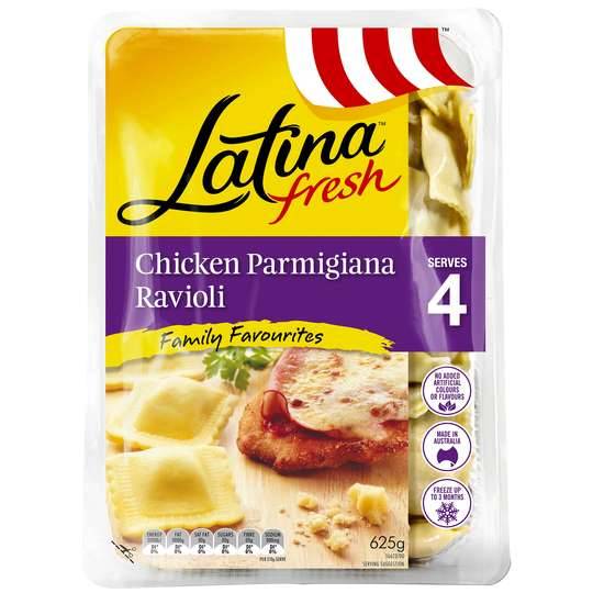 Latina Chicken Parmigiana Ravioli