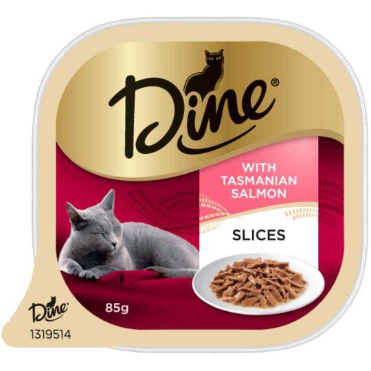 Dine Daily Cat Food Slices With Tasmanian Salmon
