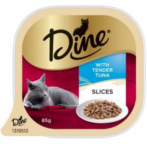 Dine Daily Cat Food Slices With Tender Tuna
