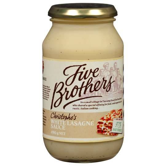 Five Brothers White Lasagne Sauce