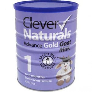 Clever Naturals Advance Gold Goat Milk Formula Stage 1 0-6 Months