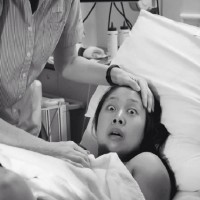 The look of shock when this mum discovered the totally unexpected