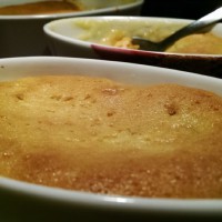 Lemon & fig sponge pudding