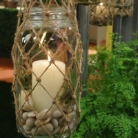 How to make your own hanging jar lanterns