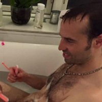 Dad receives abuse over this image