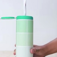 How to make your own plastic bag dispenser