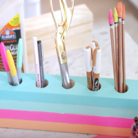How to make a wooden desk caddy