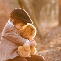 Mum denies son was trying to sell his TEDDY BEAR for a meal