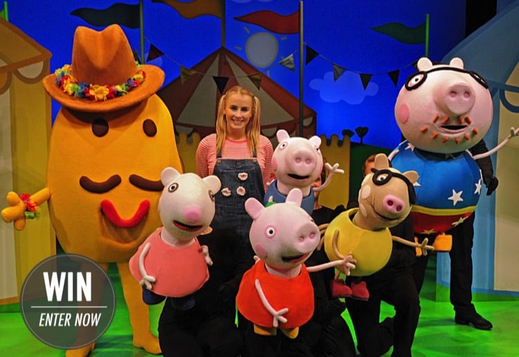 WIN 1 of 5 Family Passes to see Peppa Pig Live! Big Splash