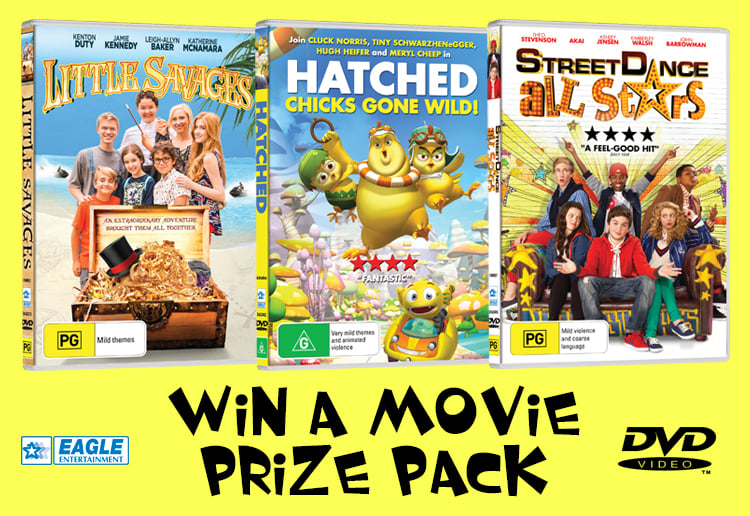 Win 1 of 8 Family Movie Prize Packs!