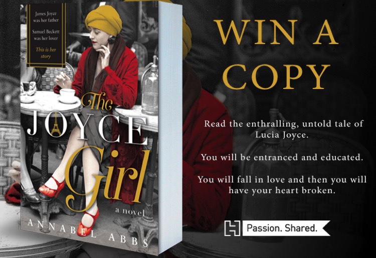 WIN 1 of 15 copies of The Joyce Girl by Annabel Abbs