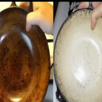 How to clean enamel cookware