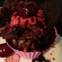 Cherz's Cherry Ripe cupcakes