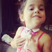 Even a tracheostomy tube won't stop this three-year-old from singing