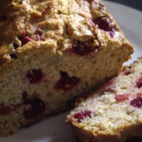 Orange, Rosemary, and Cranberry Bread