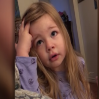 Video: Daughter scolds her Dad for leaving toilet seat up