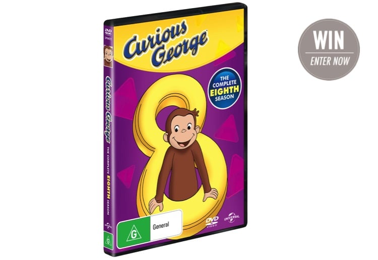 WIN 1 of 5 #CuriousLikeGeorge 75th Anniversary prize packs