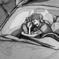 Father shares heartbreaking sketch to let people know you're not alone