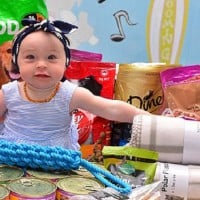 Why this little girl got PET FOOD for her first birthday