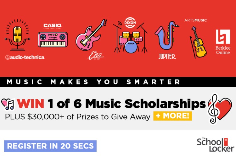 WIN 1 of 6 Music Packages!