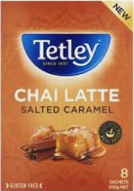 screenshot Tetley Chai Latte Salted Caramel