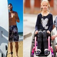 Young girl paralysed after practising a common surf move