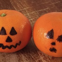 Halloween mandarins