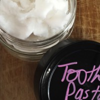 Home made toothpaste