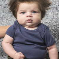 Remember This Little Boy Born With All the Hair? Check Him Out Now!