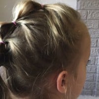 Mohawk ponytail