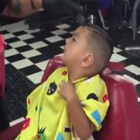 Video: How to keep kids calm at the hairdressers - or terrify them!