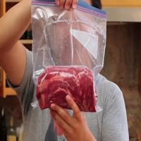 Video: How to seal foods air free without a vacuum sealer