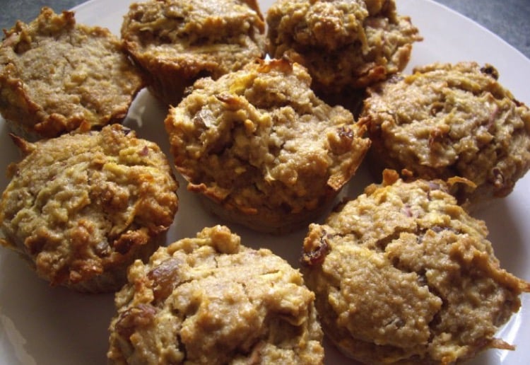 Apple and Oat Bran Muffins