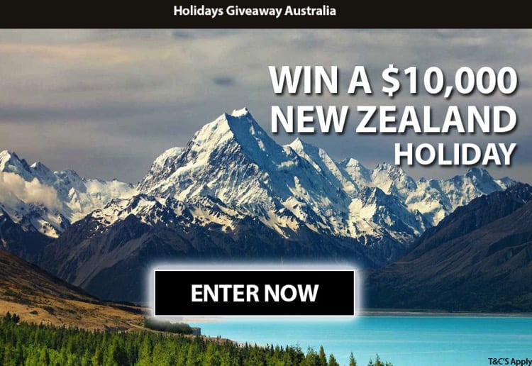 WIN a $10,000 New Zealand holiday