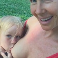 Mother posts video breastfeeding her FOUR-YEAR-OLD to encourage others